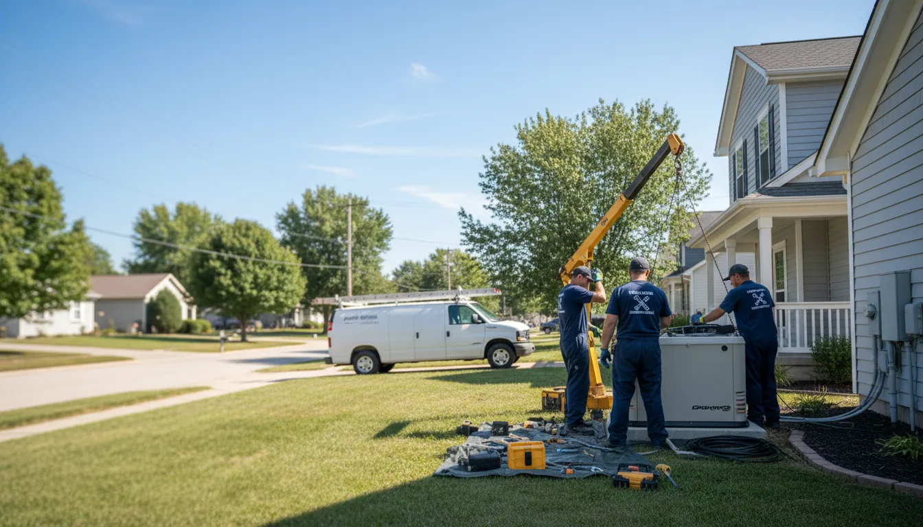 Generator Installation in Lucien, OK near me